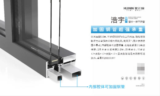慧宁门窗 | 新品鉴赏 | 浩宇系列平开窗!寰宇视野 窗造无限空间!!!!